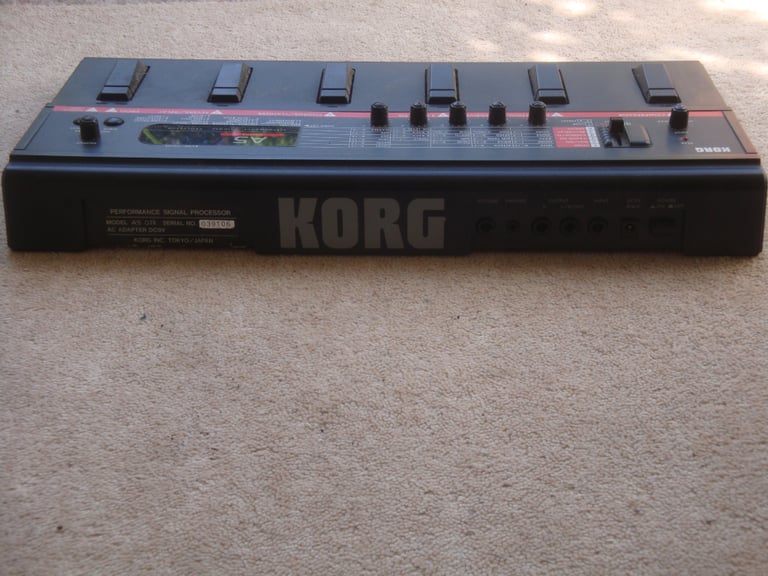 A Korg A5 guitar multi effects unit