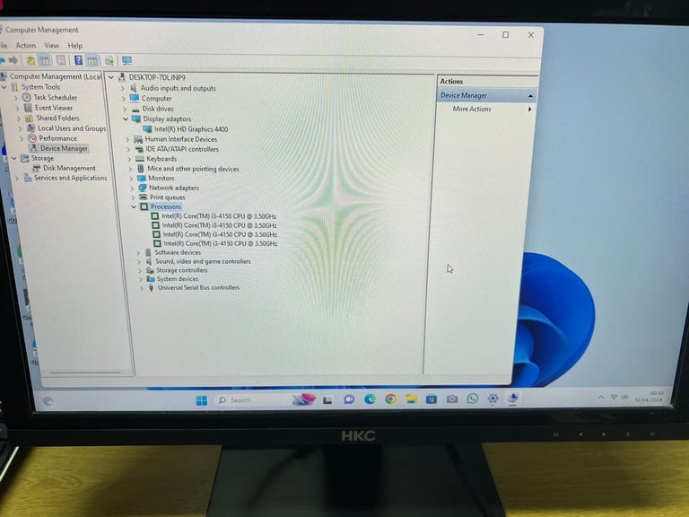 UltraFast 8GB i3 Dell HD Pc Tower 128GB SSD,500GB,Window11,office