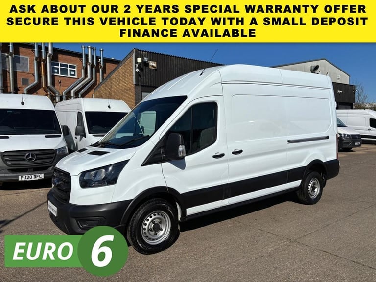 2022 72 FORD TRANSIT 2.0 TDCI T350 LEADER ECOBLUE L3 H3 LWB H/ROOF RWD 130BHP. A