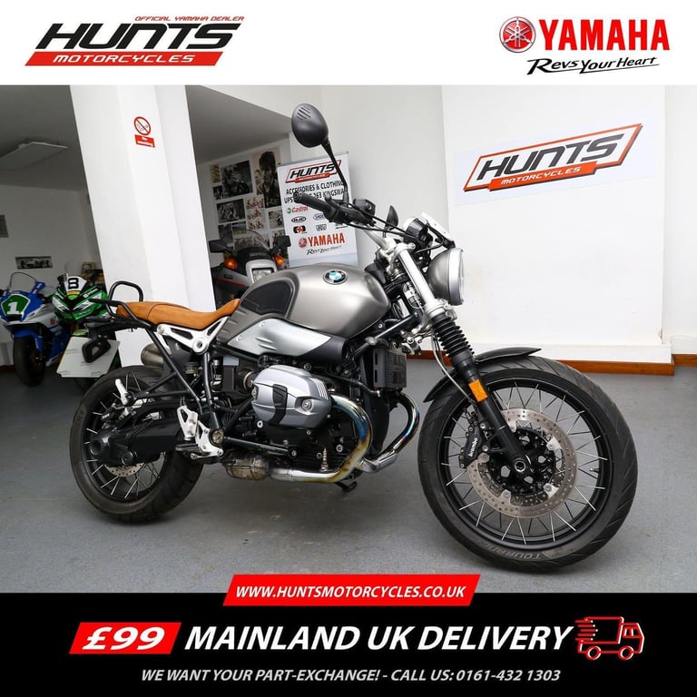 2018, '68 Reg. BMW RnineT Scrambler. ONLY 7,705 MILES. See Ad. For Spec. £7,495