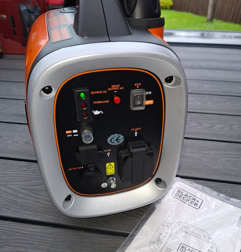 Petrol generator Black + Decker BXGNi900E 4-stroke petrol generator inverter generator 