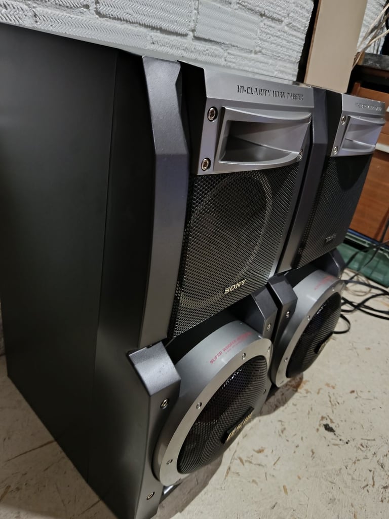 SPEAKERS SONY SS-LX9AVG LARGE HI-FI MONITOR 