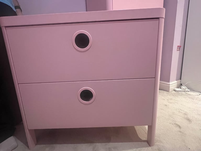 IKEA Busunge wardrobes (X2) and drawers 
