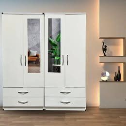 💥WARDROBE NEW CONDITION CHEST DRAWERS , BED SIDES NEAR ME ASSEMBLED FOR SALE AND 1 YEAR Warrenty💥