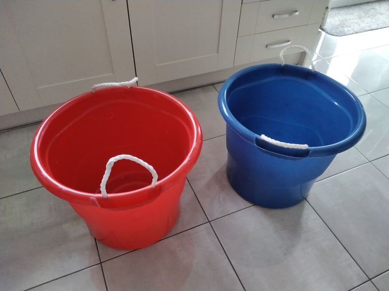 image for Plastic bucket containers.