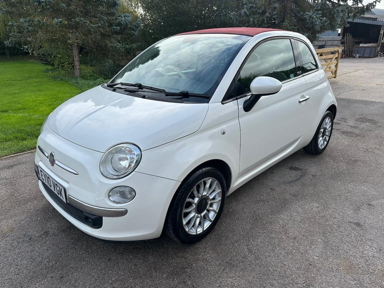 image for 2010 Fiat 500 1.2 Lounge 2dr [Start Stop] CONVERTIBLE Petrol Manual