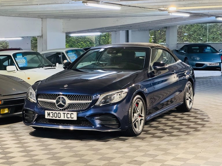 2018 Mercedes-Benz C Class 2.0 C300d AMG Line (Premium) Cabriolet G-Tronic+ Euro 6 (s/s) 2dr CONV...