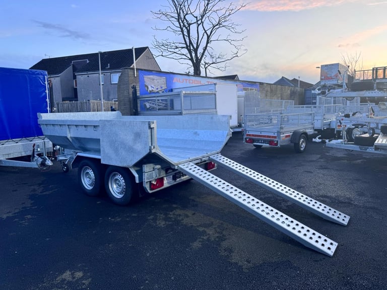 BRAND NEW HEAVY DUTY ELECTRIC TIPPER DUMPER TRAILER (KIPER35L)