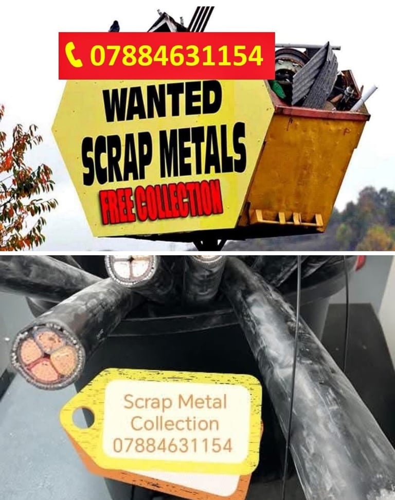Free Scrap Metal Collection/Removals/ Rubbish Clearance/Scrap Cars/ Demolition/Office Clearance 