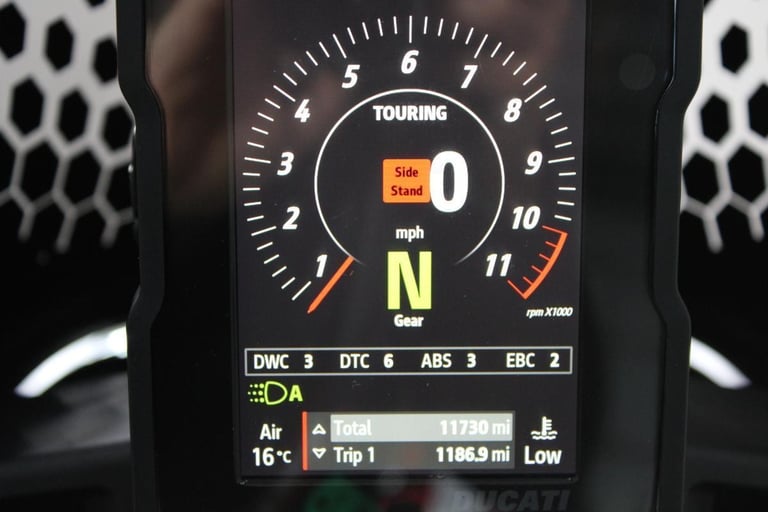 2022 Ducati Desert X in White Silk