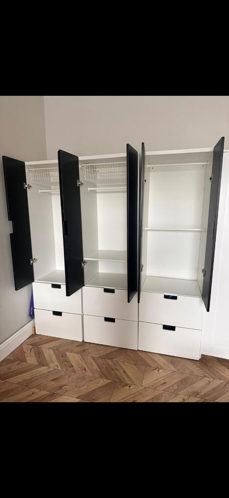 Ikea Kids Blackboard Wardrobes 