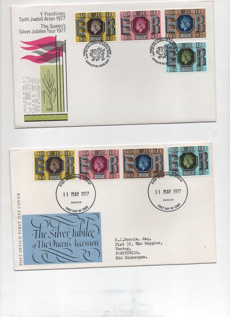 120 Wales first day covers