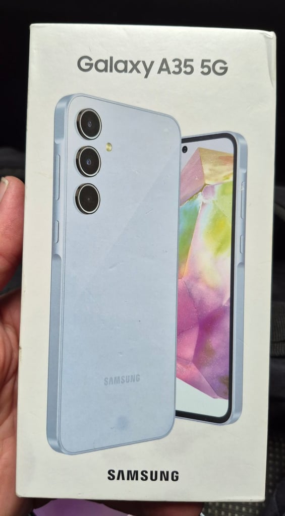 Samsung a35 boxed