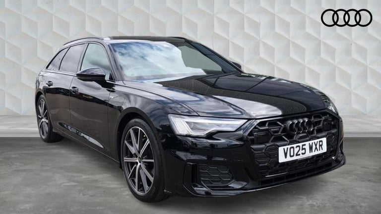 2025 Audi A6 Avant Black Edition 40 TDI quattro 204 PS S tronic Automatic Estate Diesel Automatic
