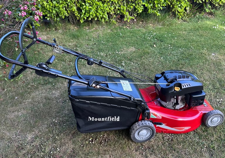 Mountfield 196cc commercial 4speed alloy lawnmower 21”cut Selfdrive mower fully serviced VGC 