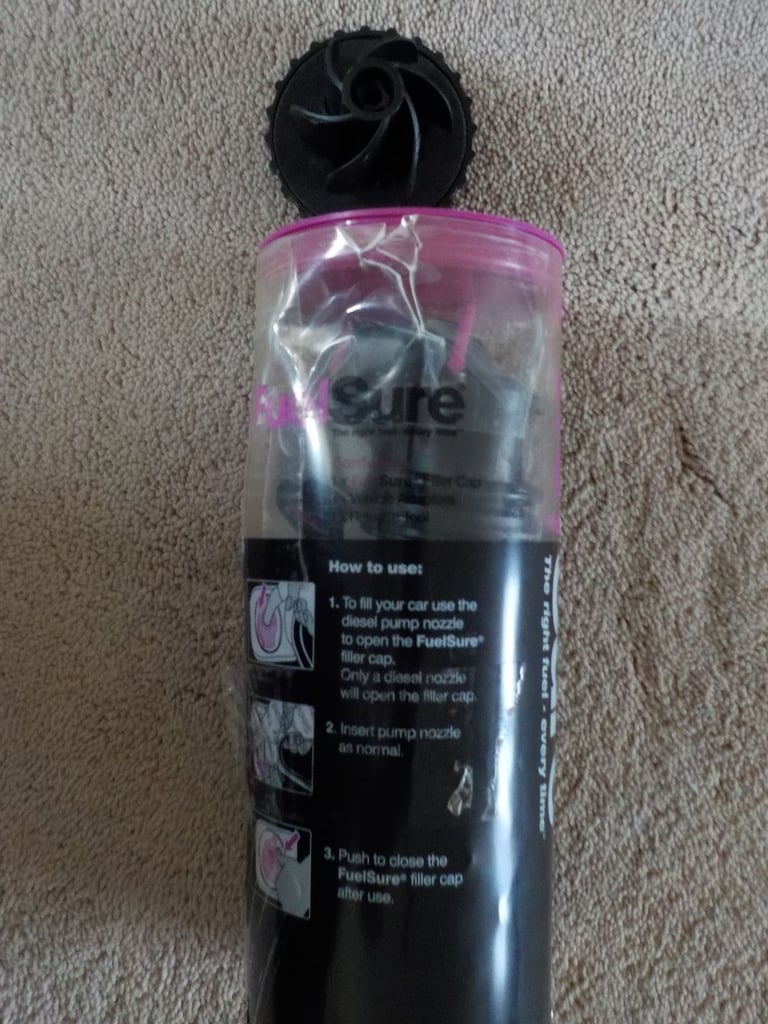 Fuel Sure Adapter for Diesel Cars to Prevent Mis-fuelling