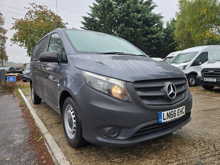 2016 Mercedes-Benz Vito 2.1 116 CDI BlueTEC G-Tronic+ AUTOMATIC RWD PANEL VAN Diesel Automatic