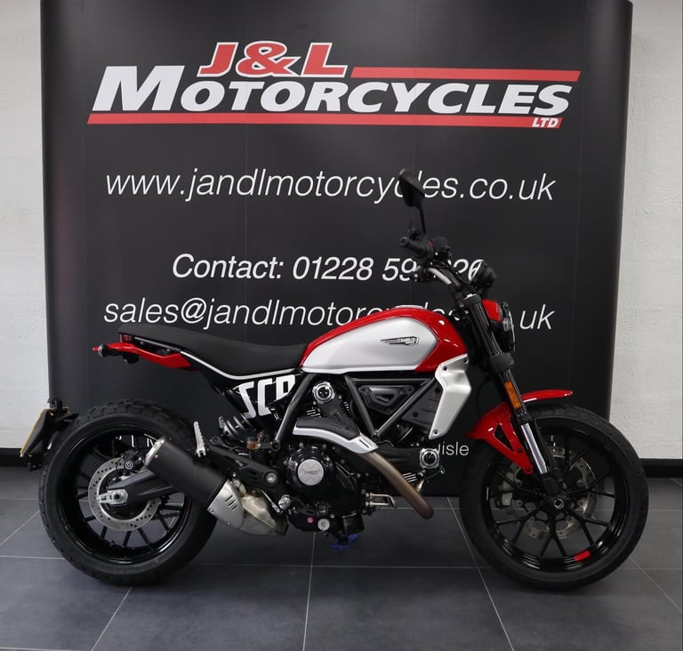 Ducati Scrambler Icon Gen 2, Only 22 Miles, Remainder Of Manufacturers Warranty!