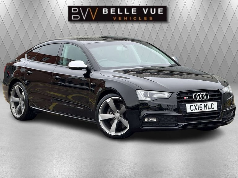 2015 Audi A5 S5 Quattro Black Edition 5dr S Tronic HATCHBACK PETROL Automatic