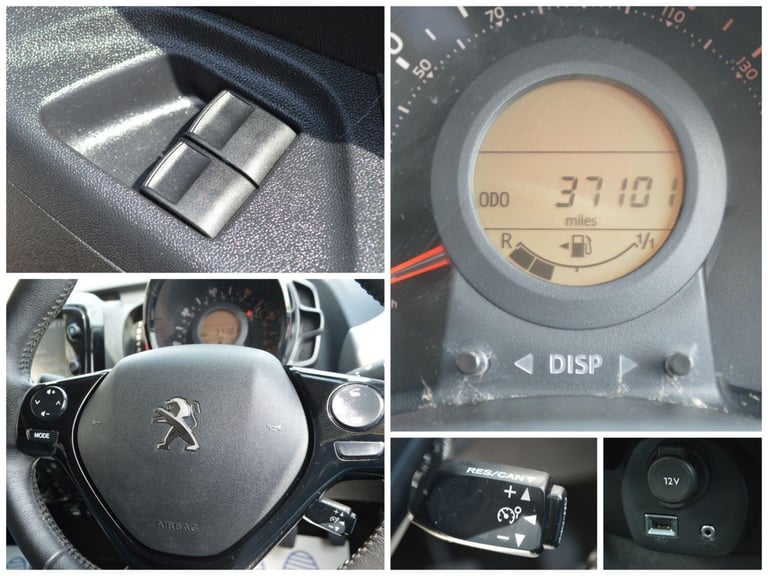 2017 Peugeot 108 1.2 PureTech Allure Top! Euro 6 5dr HATCHBACK Petrol Manual