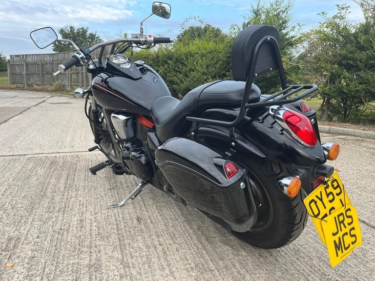 2012 12 KAWASAKI VN 900 C9f A CUSTOM CRUISER VN900 CU VANCE  HINES PANNIERS