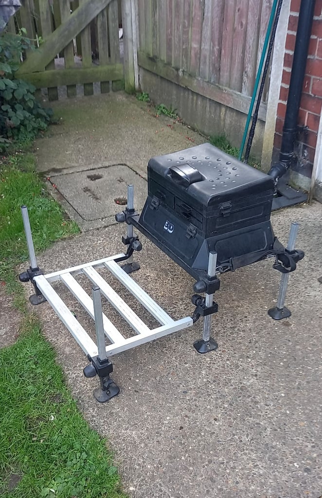 Waterline 3D fishing seat box 