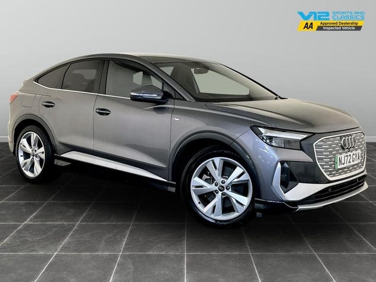 image for 2022 Audi Q4 e-tron 40 S line Sportback Auto 5dr 82kWh Automatic SUV Electric Automatic