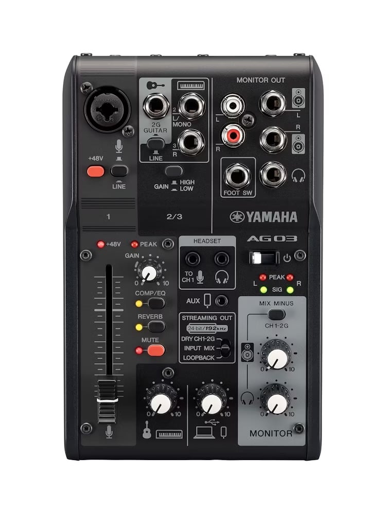 image for YAMAHA AG03 MK2 USB MIXER