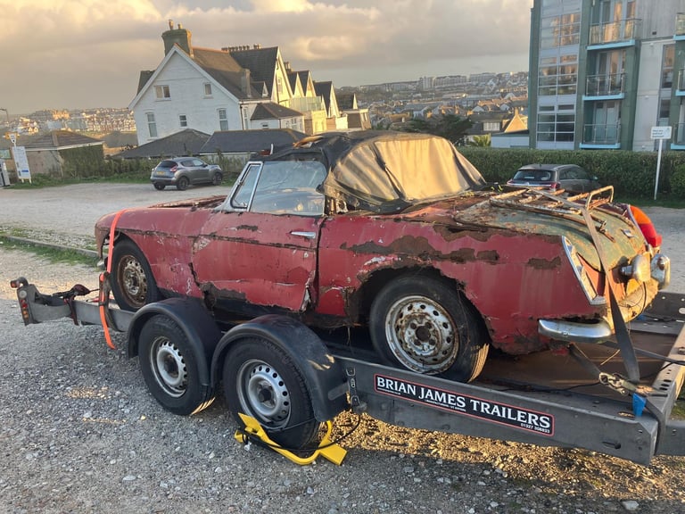 1966 Mgb Roadster FIA Narrow Tunnel Project 