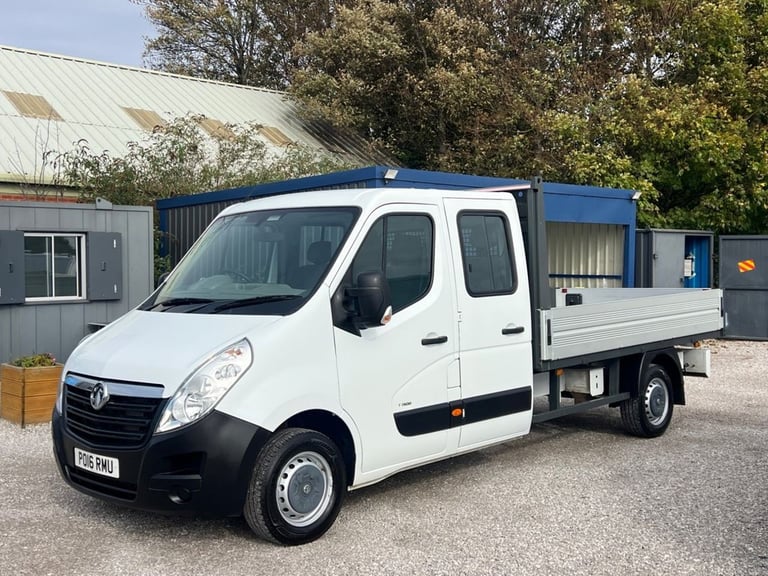 2016 Vauxhall Movano F3500 L3H1 2.3 CDTI CRC DROPSIDE CREWCAB/DROPSIDE Diesel Manual