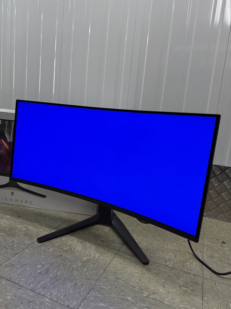 34 inch Alienware QD OLED WQHD 3440x1440 21:9 1800R Curved Gaming Monitor 165Hz  0.1ms AW3423DWF