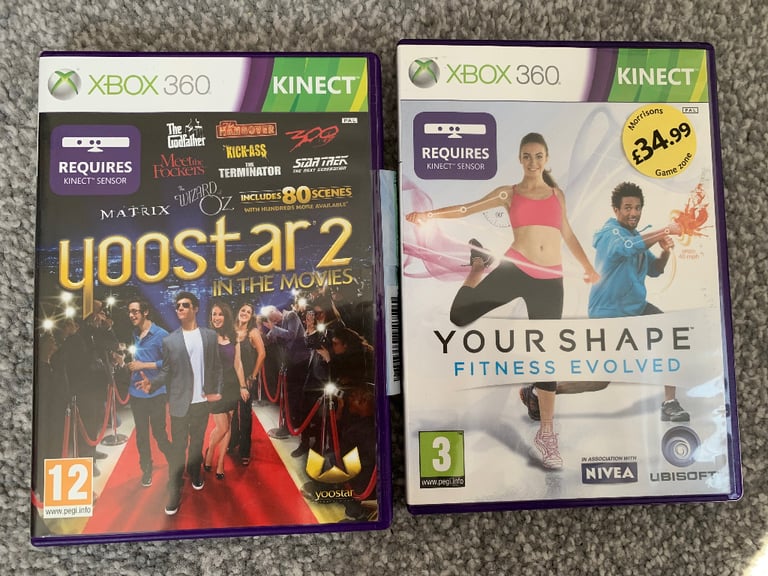 image for 2 XBOX 360 Kinect games