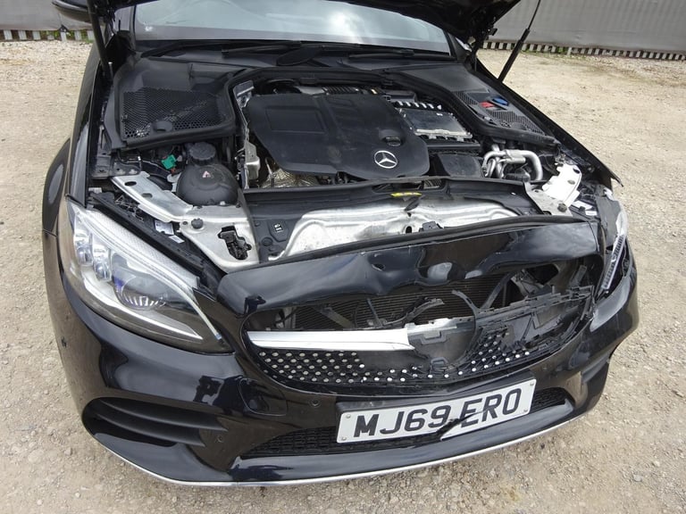 2020 69 REG MERCEDES C300 AMG LINE ED PREMIUM HYBRID DIESEL AUTO DAMAGED SALVAGE