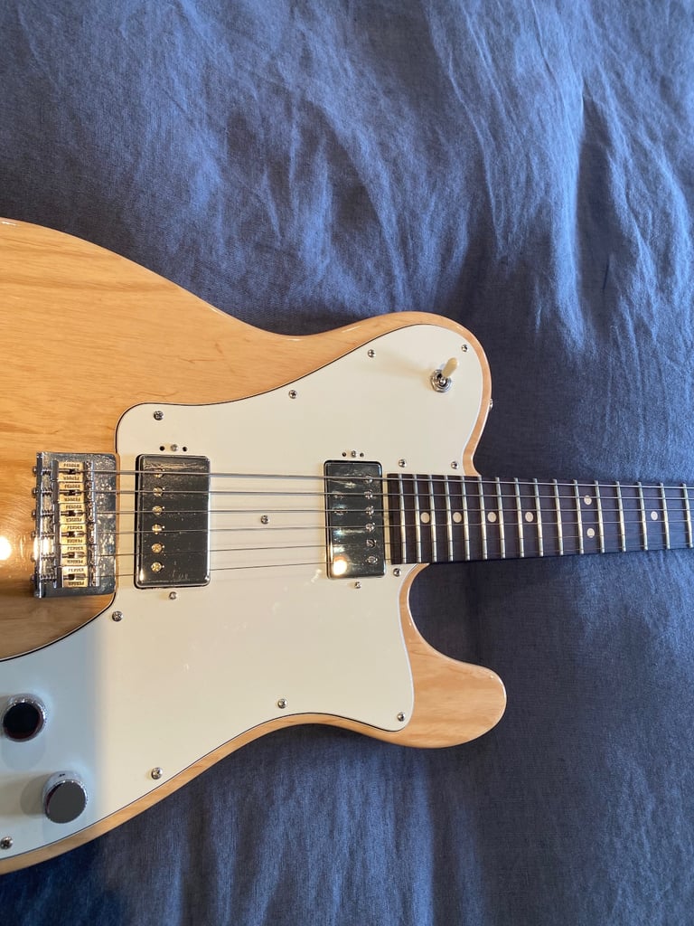 Fender Telecaster American Deluxe Partscaster, Warmoth 24.75” neck, Gibson humbuckers