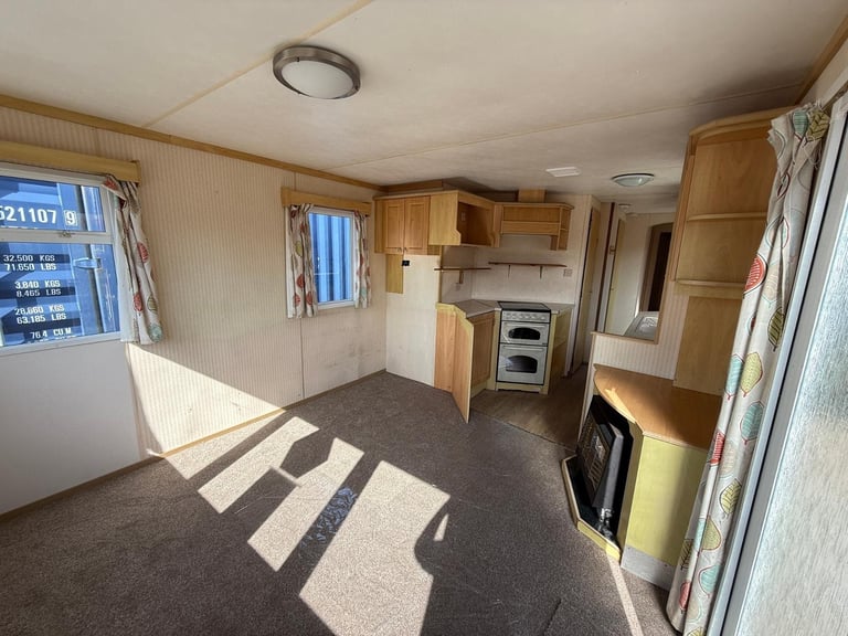 10ft wide 3 Bed Static Caravan - Offsite Sale for Own Land, Self Build, Farms