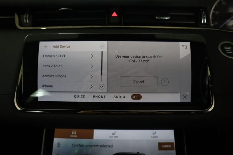 2022 Land Rover Range Rover Evoque 1.5 P300e 12.2kWh R-Dynamic SE Auto 4WD Euro 6 (s/s) 5dr Autom...