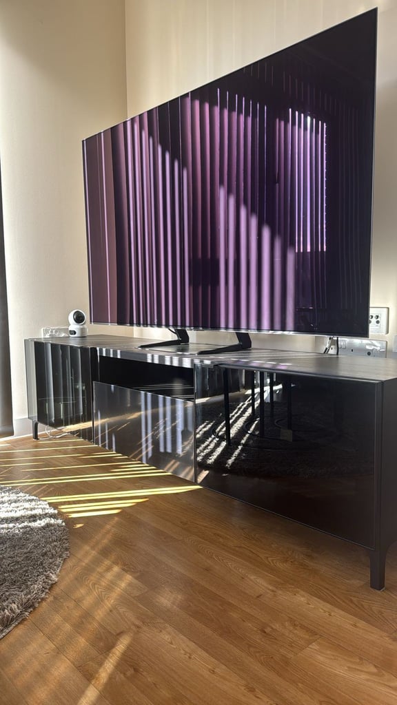 image for Modern Black TV Stand