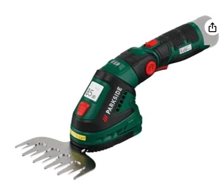 Parkside 12v battery hedge trimmer new in box ,battery & charger included 