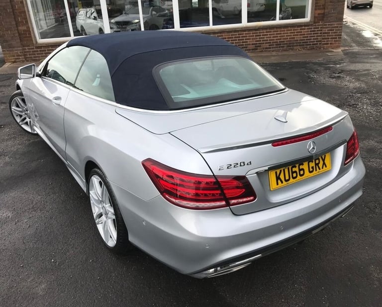 2016 66 MERCEDES-BENZ E-CLASS 2.1 E220D AMG LINE EDITION CABRIOLET 2DR DIESEL G-