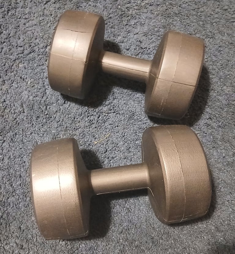 5kg plastic dumbell weights