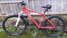 Saracen Tufftrax Mountain Bike, Red