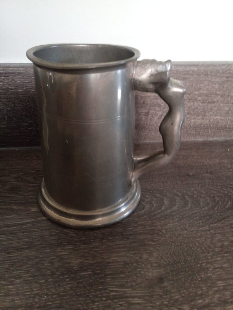 Pewter tankard 