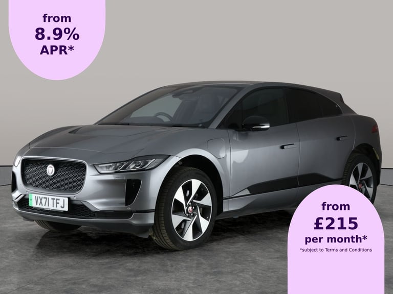 2021 Jaguar I-Pace 400 90kWh S SUV 5dr Electric Auto 4WD (400 ps) - LANE DEPARTURE  - BLUETOOT Su...