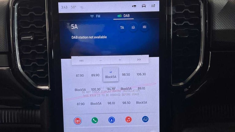  Ford Ranger Pick Up Double Cab MS-RT 3.0 EcoBlue V6 240 Auto Double Cab Pick-up Diesel Automatic