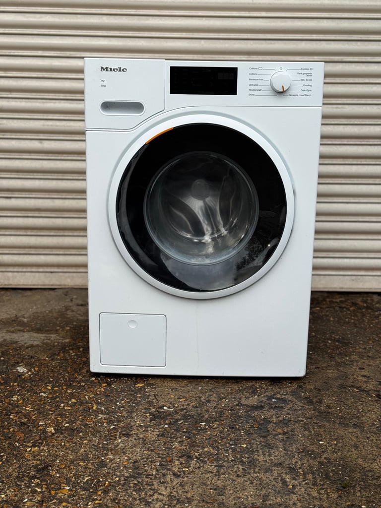 Miele 8kg washing machine honeycomb drum 1400rpm 3 months warranty