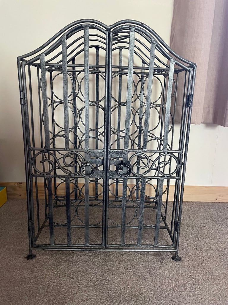 image for Ornate wine rack cage