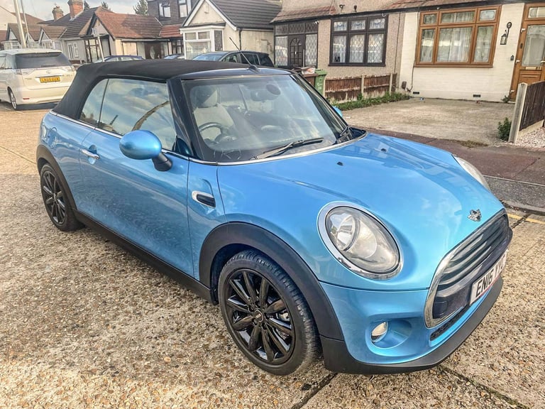 2016 MINI COOPER CONVERTIBLE 1.5 PETROL ONLY 54k MILES NEWER F57 MODEL, ULEZ COMPLIANT f55 f56