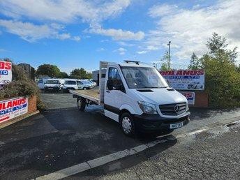 2017 ON 17 PLATE MERCEDES BENZ SPRINTER 314CDI 2200CC LWB FLAT BED PICKUP ULEZ