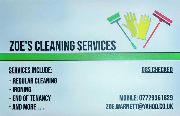 Domestic Cleaner - Haywards Heath