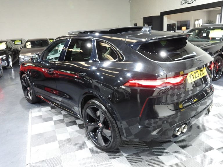 2023 23 JAGUAR F-PACE 5.0 P550 V8 SVR SUV 5DR PETROL QUICKSHIFT AWD EURO 6 (S/S)